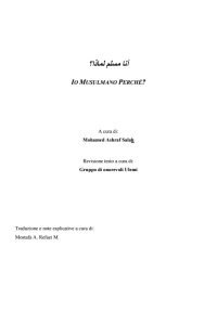 Io Musulmano perché conv 0